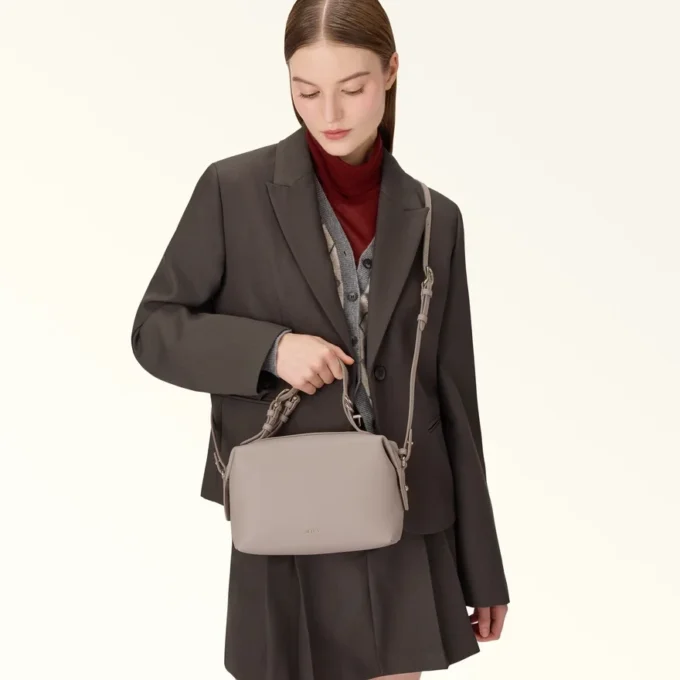 Furla Double Boston Tasche