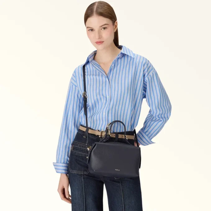 Furla Double Boston Tasche