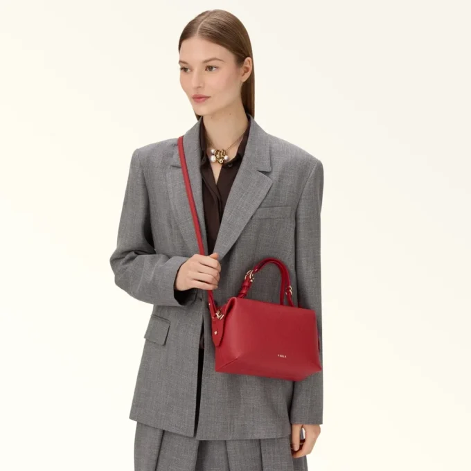 Furla Double Boston Tasche